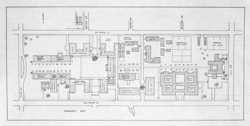 Cal Tech campus layout map