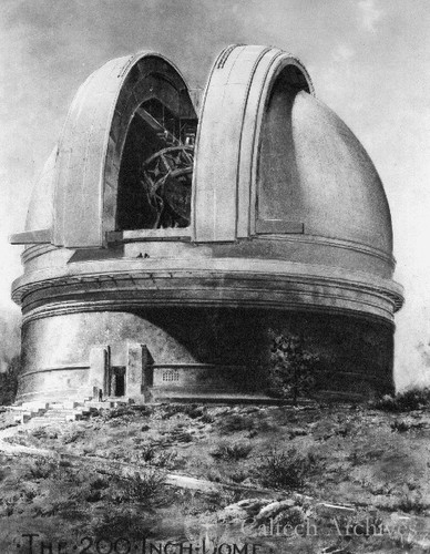 The 200-inch dome