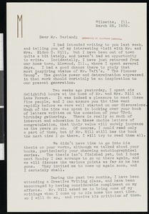 John A. McKeighan, letter, 1935-03-25, to Hamlin Garland