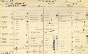 WPA household census for 1100 S TOWNSEND