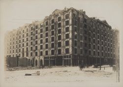 Palace Hotel after the earthquake