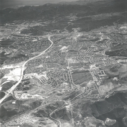 Aerial views of the Conejo Valley