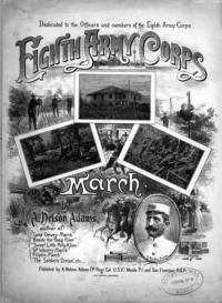 Eighth Army Corps march / by A. Nelson Adams