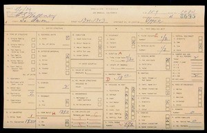 WPA household census for 1321 S UNION, Los Angeles