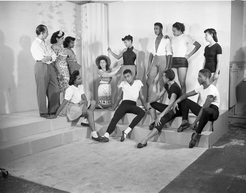 Ballet Dancers, Los Angeles, 1947