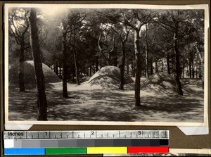 Burial mounds, China, ca.1931-1934