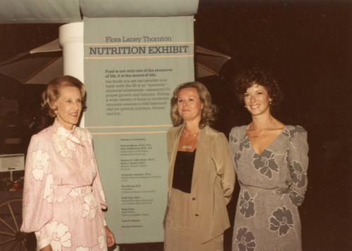 Flora Thornton Nutrition Exhibit