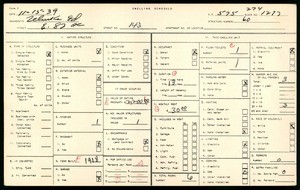 WPA household census for 143 East 82nd Street, Los Angeles County