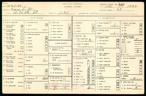 WPA household census for 1135 WEST 70TH STREET, Los Angeles County