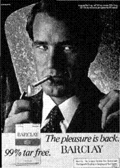The pleasure is back. BARCLAY