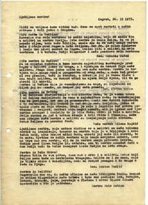 Circular letter for September 1973