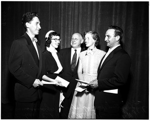 Bank of America achievement awards, 1952