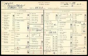 WPA household census for 3523 VETERAN AVE, Los Angeles County