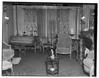 Interior of apartment similar to that of Mrs. Maryon McCarter, Ann Cooper Hewitt [case]