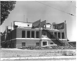 Demolition of Washington Grammar School