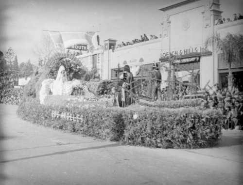 City of Los Angeles float at the 1939 Rose Parade