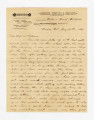 Letter from Bazil Tillson Rozelle, to Edith Rozelle, August 29, 1899