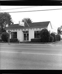 Santa Rosa Chamber of Commerce building at 526 College Avenue (near Mendocino Avenue), Santa Rosa, California, 1971