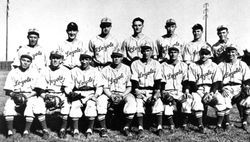 Lions baseball team on Sullivan Field