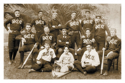 Santa Clara College Baseball Team, c. 1896