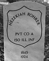 ROHRER, HEZEKIAH (1845 - 1924)
