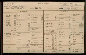 WPA household census for 781 E 54TH STREET, Los Angeles County