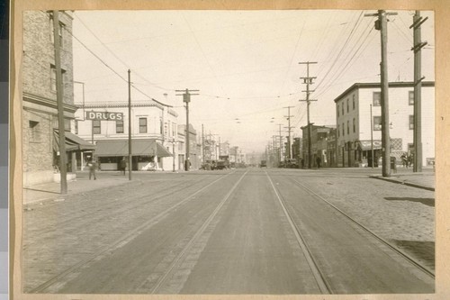 East on Folsom St. from 9th St. Nov. 1924