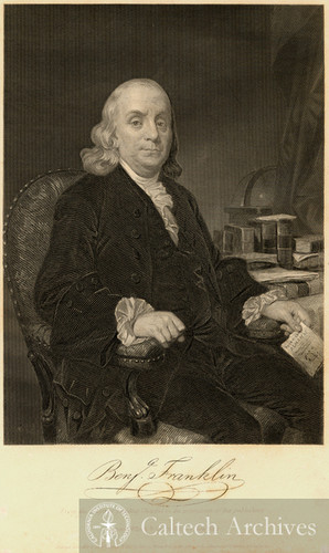 Chappel/Portrait of Benjamin Franklin