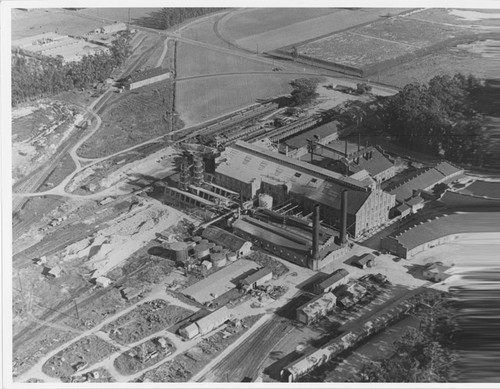 Oxnard Sugar Beet Factory Aerial View