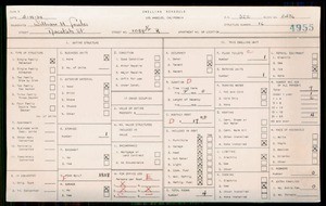 WPA household census for 1089 S DACOTAH, Los Angeles