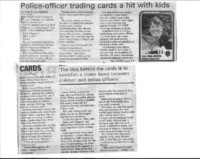 Police-officer trading cards a hit with kids