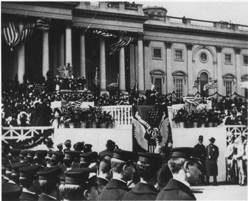Pres. Roosevelt's inauguration, 1905. Teddy Roosevelt - Inauguration. [slide only]