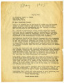 Letter from Frank Herron Smith to President Harry S. Truman, May 4, 1945