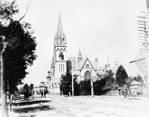 [Grace Methodist Episcopal Church, 21 and Capp St. April 12, 1877]