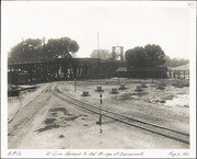 [Approach to Central Pacific Railroad bridge across Sacramento River, Sacramento]