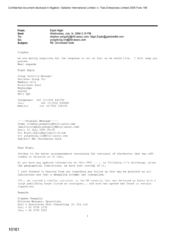 [Email from Nigel Espin to stephen Pengelly regarding Dorchester Gold]