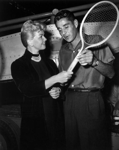 This, lady, is a racquet