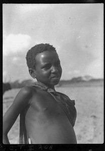 African shepherd, Malengane, Mozambique, 1943
