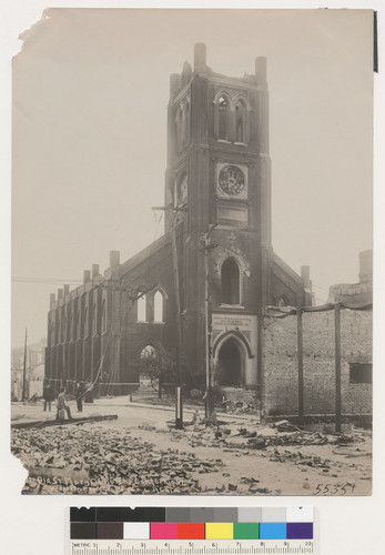 Old St. Mary's Church. California St. [At Dupont St. (now Grant Ave.).]