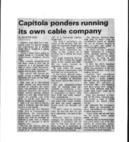Capitola ponders running its own cable company
