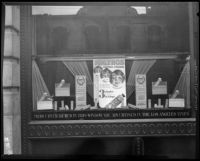 Window display for Kolynos Dental Cream, Los Angeles, ca. 1934