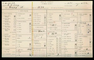 WPA household census for 1532 BIGGY, Los Angeles