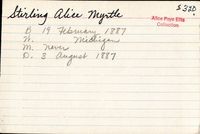 Stirling, Alice Myrtle