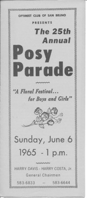 25th Annual Posy Parade, June 6, 1965