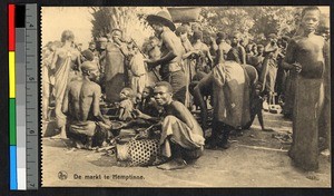 Market scene, Hemptinne St. Benoit, Congo, ca.1920-1940
