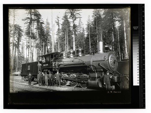 [Oregon & Eureka railroad - connected with Ferries to Eureka/unknown]