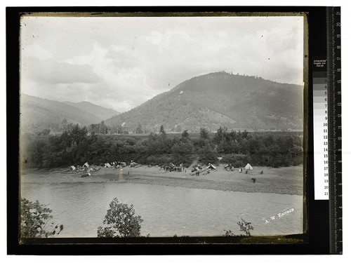 Scene at Hoopa Valley, Humboldt Co. [Scene at Fort Gaston, Humboldt County/unknown]