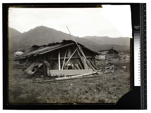 Among the Indians in California [Indian Dwelling - Hoopa 1899/unknown]