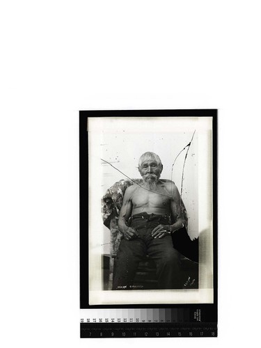 Indian Bullhead [Portrait of an elderly man]