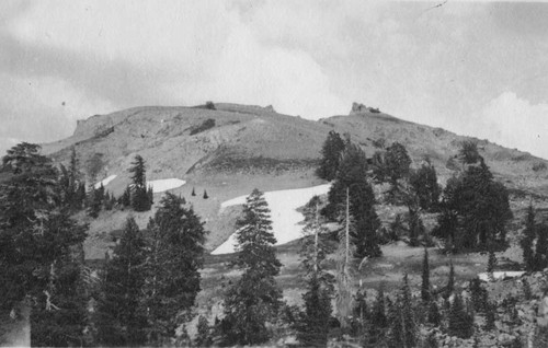 At summit of Ebbet's Pass